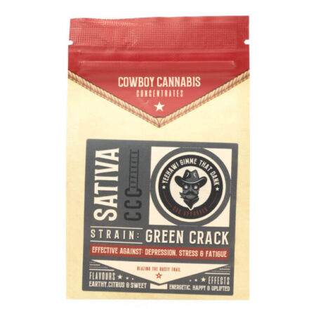 Green Crack Shatter (Cannabis Cowboys)