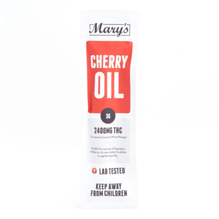 2400mg THC Cherry Oil (Mary’s Edibles)