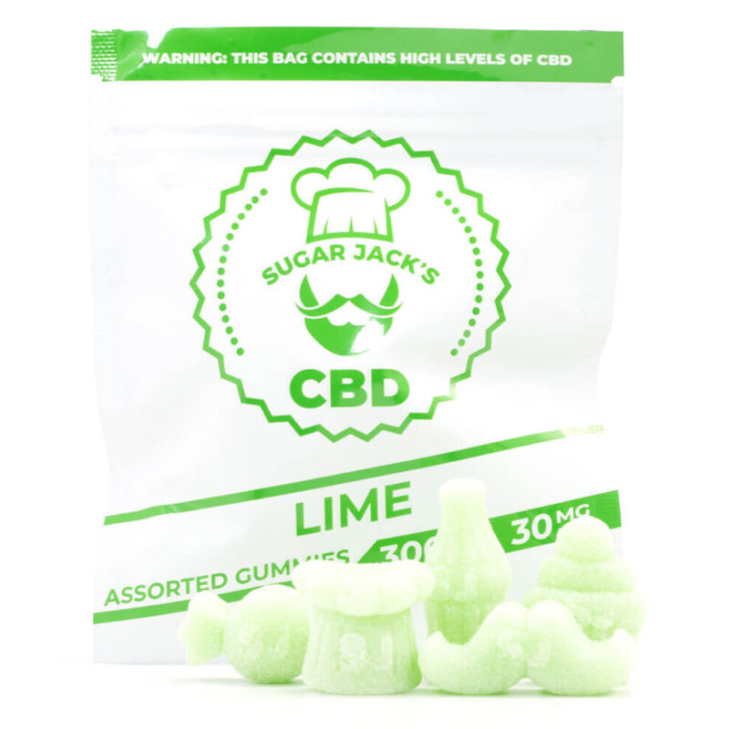 300mg CBD Assorted Gummies (Sugar Jack’s)