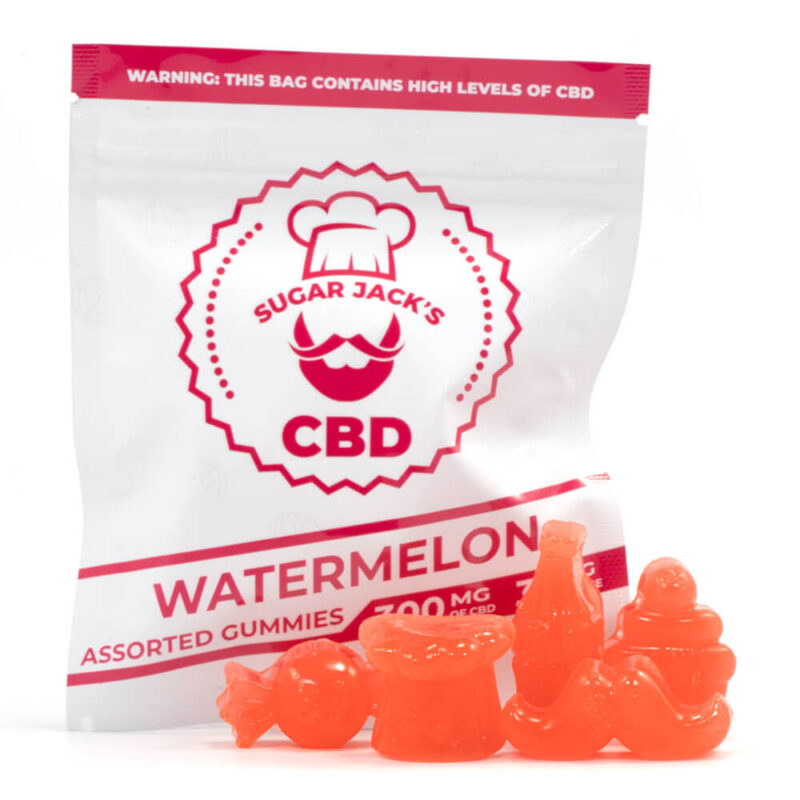 300mg CBD Assorted Gummies (Sugar Jack’s)