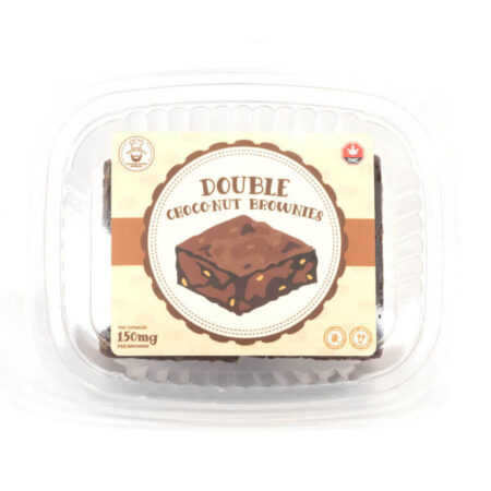 300mg THC Double Choco-nut Brownies (Sugar Jack’s)