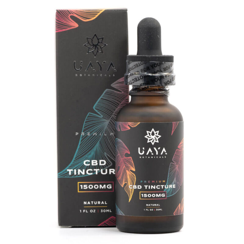 500mg CBD Full Spectrum Tincture (UAYA Botanicals)